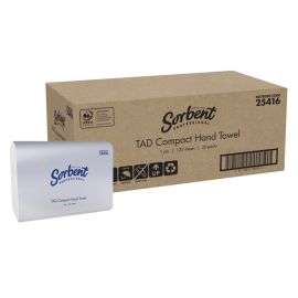 Sorbent Compact Paper Towel TAD 25416 1Ply ctn 2400