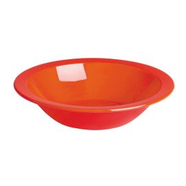 Olympia Kristallon Polycarbonate Bowls Red 172mm Pack of 12