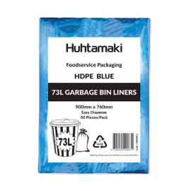Bin Liner Everyday Blue 73 litre Ctn 500