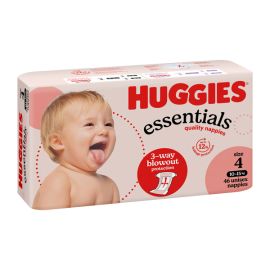 Huggies Essentials Toddler No4 10-15kg ctn 184