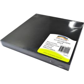 Black Matt Paper Kinder Squares 254mm Pack of 250