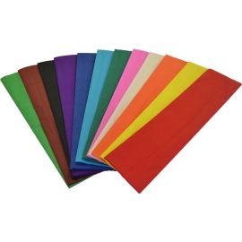 Crepe Paper Asstd Pk 12