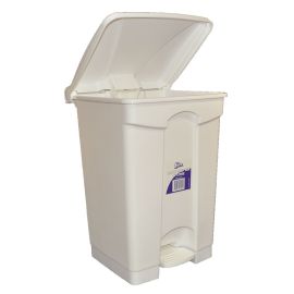 Bin Waste Pedal Edco 68 Litre White