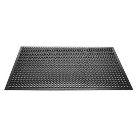 Jantex Rubber Anti-Fatigue Mat Black