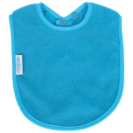 Silly Billyz Large Bib Fleece Aqua Pack of 12