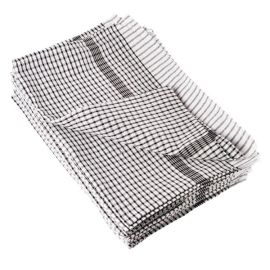 Wonderdry Tea Towels Black Pack of 10