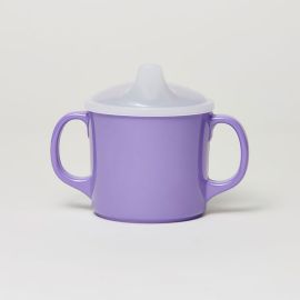 Melamine Non-Slide Sippy Cup with Lid Lavender