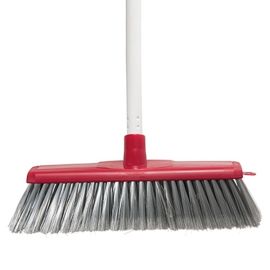 Oates Classic Plus Ultimate Indoor Broom Red