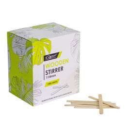 Wooden Stirrer Kraft 114 Mm Ctn 10 X 1000